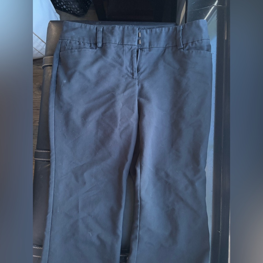 Black New York & Company pants with belt hoops